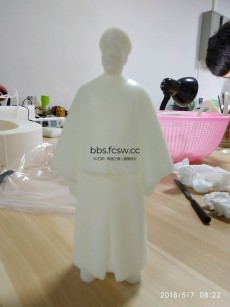 清朝官服 公仔 光敏树脂 3d打印