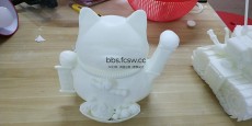 招财猫 树脂模型 3d打印
