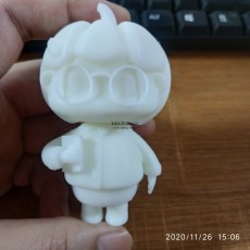 南瓜公仔 光敏树脂 树脂公仔