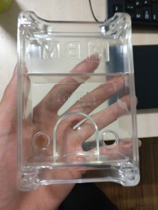 全透明 树脂 模型 实物  展示